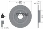 TEXTAR Disc frana TEXTAR 92267403 (92267403)