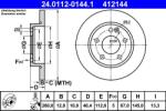 ATE Disc frana fata Mercedes Clasa A W168 ATE 24.0112-0144.1 (24.0112-0144.1)