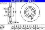 ATE Disc frana fata Peugeot 607 ATE 24.0132-0152.1 (24.0132-0152.1)