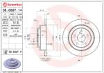 BREMBO Disc frana BREMBO 08.6897. 11 (08.6897.11)