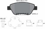 TEXTAR Set placute frana, frana disc TEXTAR 2370507 - fixbox