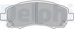 DELPHI Set placute frana DELPHI LP1545 (LP1545)