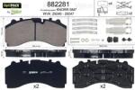 VALEO Set placute frana VALEO 882281 (882281)