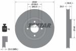 TEXTAR Disc frana TEXTAR 92315503 (92315503)