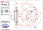 BREMBO Disc frana BREMBO 09. B636.11 (09.B636.11)