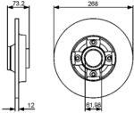 Bosch Disc frana BOSCH 0 986 479 383 (0 986 479 383) - fixbox