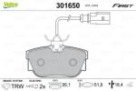 VALEO Set placute frana VALEO 301650 (301650)