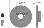 TEXTAR Disc frana TEXTAR 92256303 (92256303) - fixbox