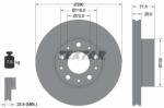 TEXTAR Disc frana TEXTAR 92275003 (92275003)