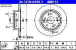 ATE Disc frana spate Honda Accord VIII ATE 24.0109-0169.1 (24.0109-0169.1)