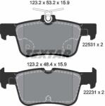 TEXTAR Set placute frana TEXTAR 2253101 (2253101) - fixbox