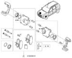Original Renault Set placute frana axa fata ORIGINAL RENAULT 410608481R (410608481R)