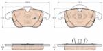 TRW Set placute frana, frana disc TRW GDB1960 - fixbox