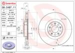 BREMBO Disc frana BREMBO 09. C497.11 (09.C497.11)