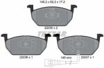 TEXTAR Set placute frana TEXTAR 2203501 (2203501) - fixbox