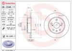 BREMBO Disc frana BREMBO 08. C046.11 (08.C046.11)