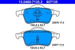 ATE Set placute frana ATE 13.0460-7135.2 (13.0460-7135.2)
