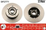 TRW Disc frana TRW DF2771 - fixbox