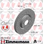 ZIMMERMANN Disc frana ZIMMERMANN 285.3519. 52 (285.3519.52)