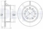 DELPHI Disc frana DELPHI BG3117 (BG3117) - fixbox