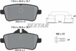 TEXTAR Set placute frana TEXTAR 2521501 (2521501) - fixbox