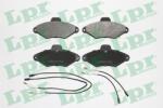 LPR Set placute frana LPR 05P487 (05P487)