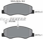 TEXTAR Set placute frana TEXTAR 2517201 (2517201) - fixbox