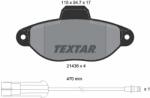 TEXTAR Set placute frana TEXTAR 2143603 (2143603) - fixbox
