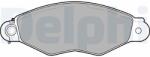 DELPHI Set placute frana DELPHI LP1610 (LP1610)