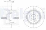 DELPHI Disc frana DELPHI BG3969 (BG3969) - fixbox