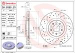 BREMBO Disc frana BREMBO 09.9365. 2X (09.9365.2X)