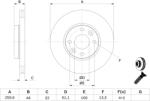 Bosch Disc frana BOSCH 0 986 479 B73 (0 986 479 B73) - fixbox