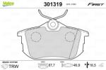 VALEO Set placute frana VALEO 301319 (301319)