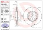BREMBO Disc frana BREMBO 09. D062.11 (09.D062.11)