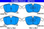 ATE Set placute frana ATE 13.0460-7313.2 (13.0460-7313.2)