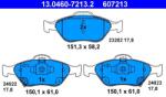 ATE Set placute frana ATE 13.0460-7213.2 (13.0460-7213.2) - fixbox