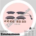 ZIMMERMANN Set placute frana ZIMMERMANN 24465.190. 4 (24465.190.4)