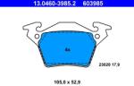 ATE Set placute frana ATE 13.0460-3985.2 (13.0460-3985.2)
