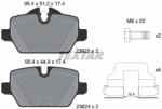 TEXTAR Set placute frana TEXTAR 2362303 (2362303) - fixbox