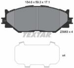 TEXTAR Set placute frana TEXTAR 2398301 (2398301) - fixbox