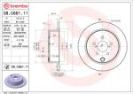 BREMBO Disc frana BREMBO 08. C661.11 (08.C661.11)