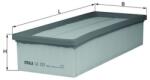 MAHLE Filtru aer MAHLE LX 1211 (LX 1211) - fixbox