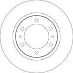 TRW Disc frana TRW DF6726S (DF6726S)