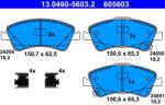 ATE Set placute frana, frana disc ATE 13.0460-5603.2 - fixbox