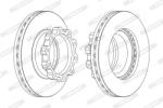 FERODO Disc frana FERODO FCR170A (FCR170A)