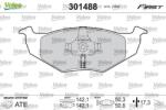 VALEO Set placute frana VALEO 301488 (301488)