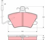 TRW Set placute frana TRW GDB968 (GDB968)