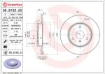 BREMBO Disc frana BREMBO 08.8163. 21 (08.8163.21)