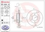 BREMBO Disc frana BREMBO 09. C424.11 (09.C424.11)