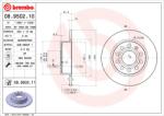 BREMBO Disc frana axa spate BREMBO 08950211 (08.9502.11)